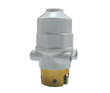 Multi Pendant White Metal Ring